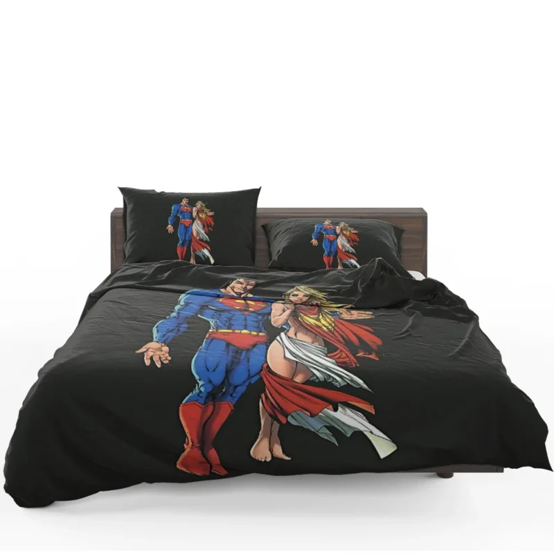 Superman Comics: The Iconic Hero Bedding Set