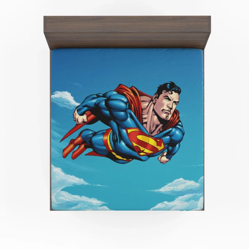 Superman Comics: The Legendary Hero Fitted Sheet