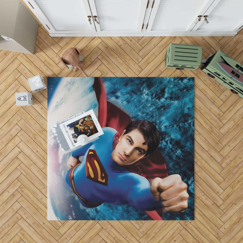 Superman Returns: The Hero Comeback Floor Rug