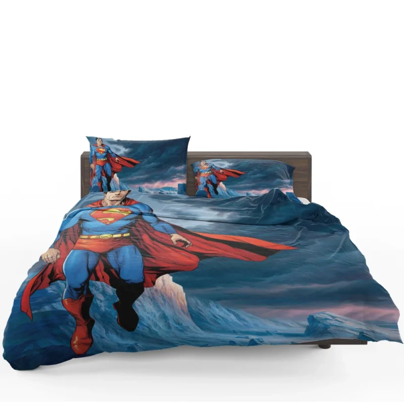 Superman Wallpaper: Symbol of Hope Bedding Set