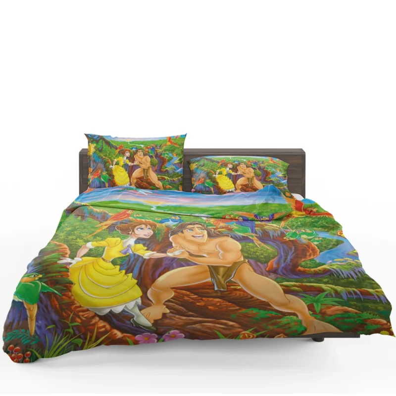 Tarzan (1999) Wallpaper: Jungle Adventure Bedding Set