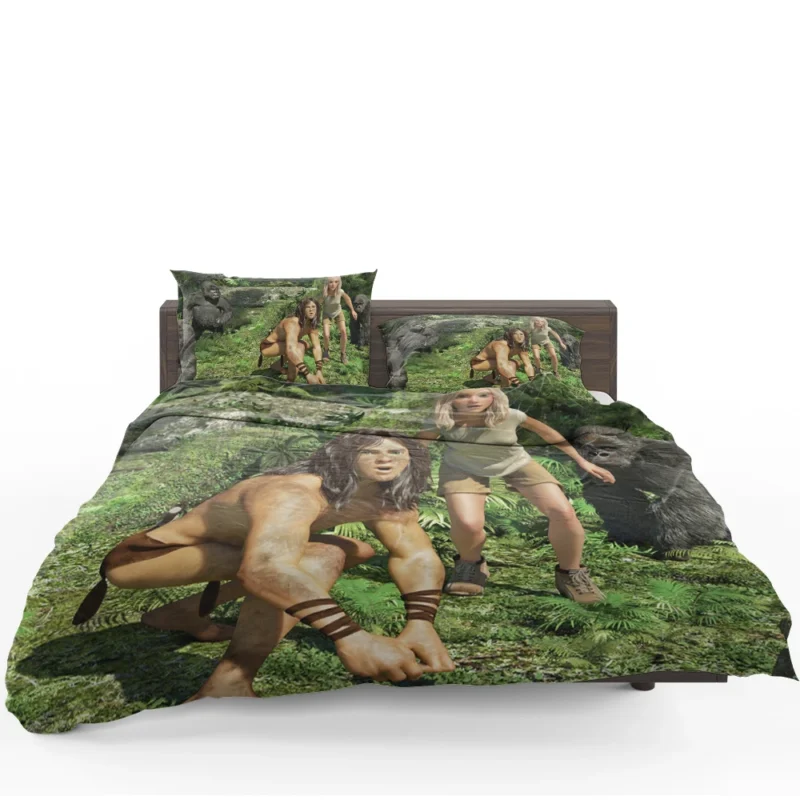 Tarzan (2013): A Love Story in the Jungle Bedding Set