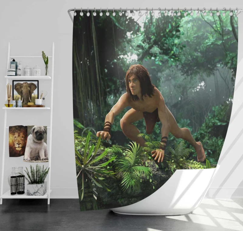 Tarzan (2013): Rediscovering the Jungle Shower Curtain