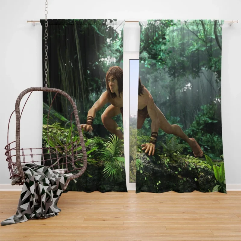 Tarzan (2013): Rediscovering the Jungle Window Curtain