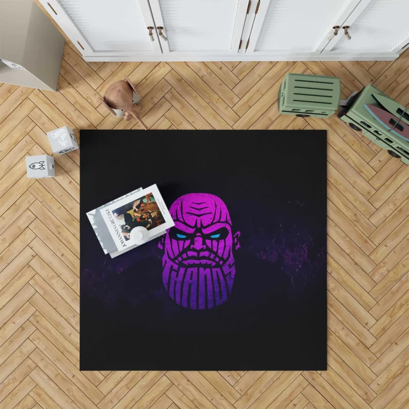 Thanos Comics: Marvel Cosmic Villain Floor Rug