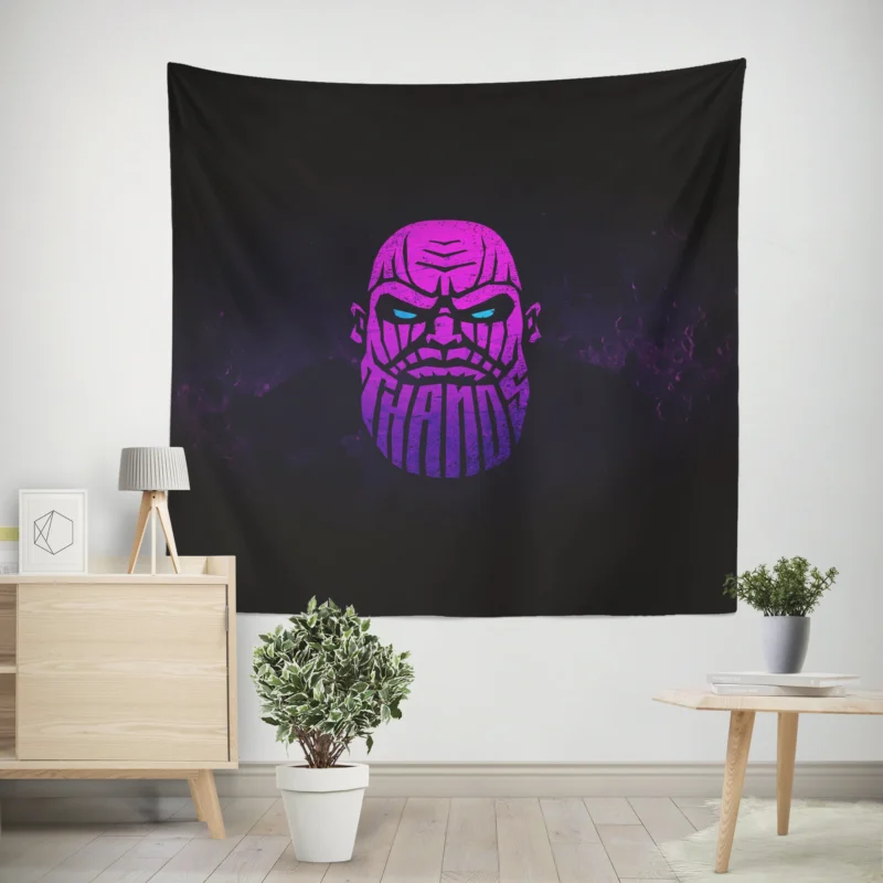Thanos Comics: Marvel Cosmic Villain  Wall Tapestry