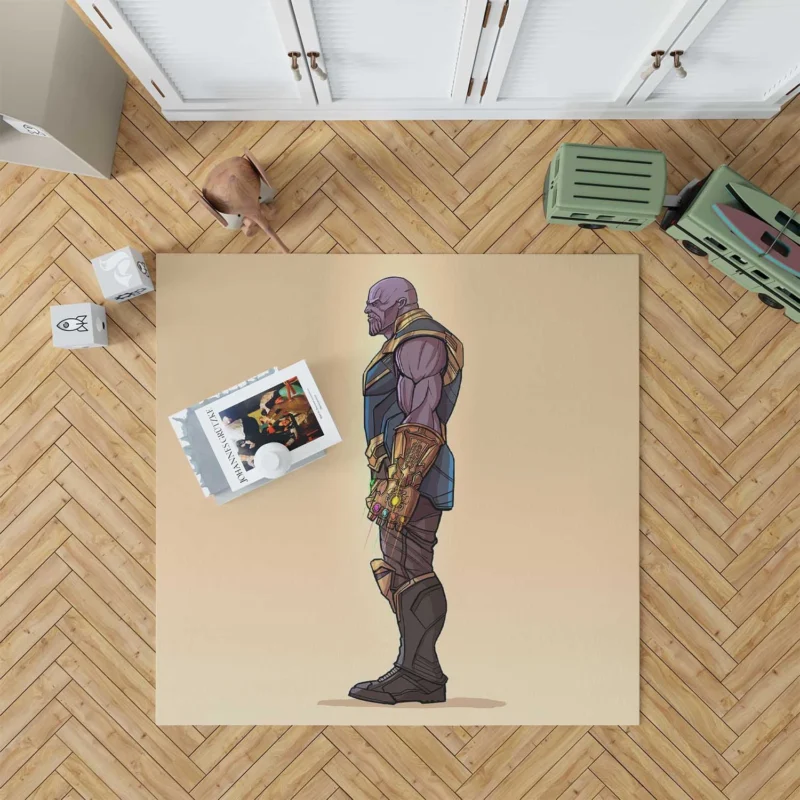 Thanos Comics: Marvel Iconic Villain Floor Rug