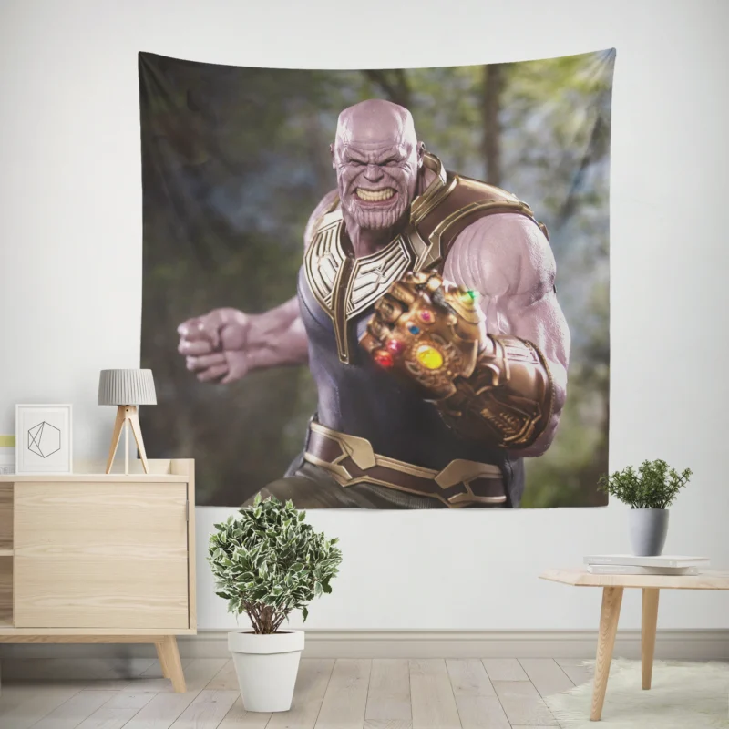Thanos Comics: The Power of Infinity Gauntlet  Wall Tapestry