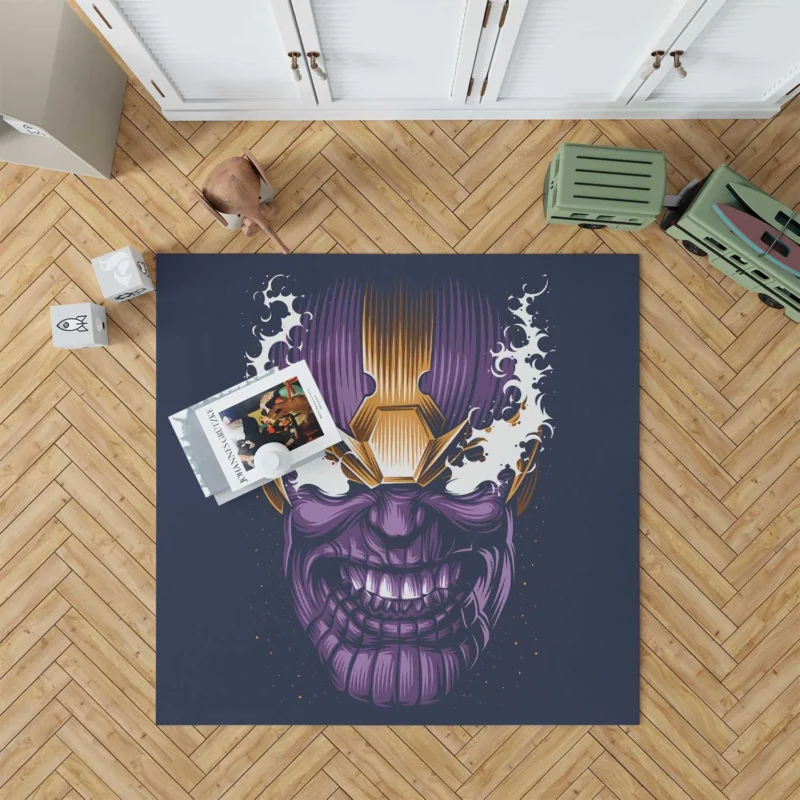 Thanos Comics: The Supreme Supervillain Floor Rug