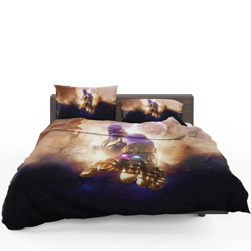 Thanos: The Formidable Foe in Avengers: Infinity War Bedding Set