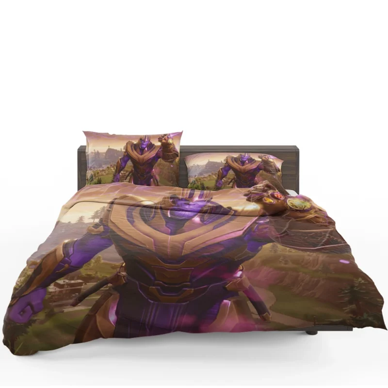 Thanos in Fortnite: The Mad Titan Arrival Bedding Set