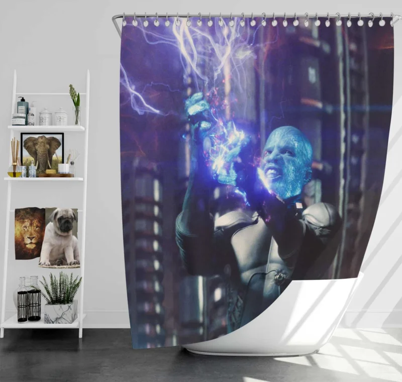 The Amazing Spider-Man 2: Electro Electrifying Debut Shower Curtain