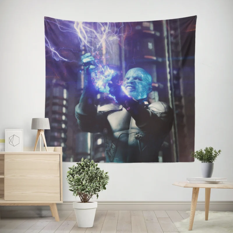 The Amazing Spider-Man 2: Electro Electrifying Debut  Wall Tapestry