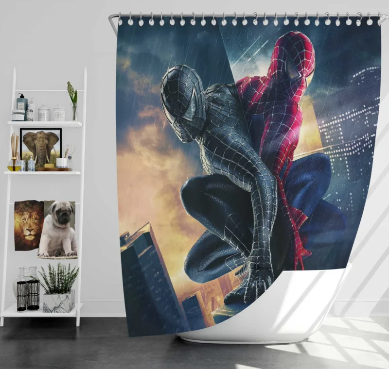 The Amazing Spider-Man: A Hero Journey Shower Curtain