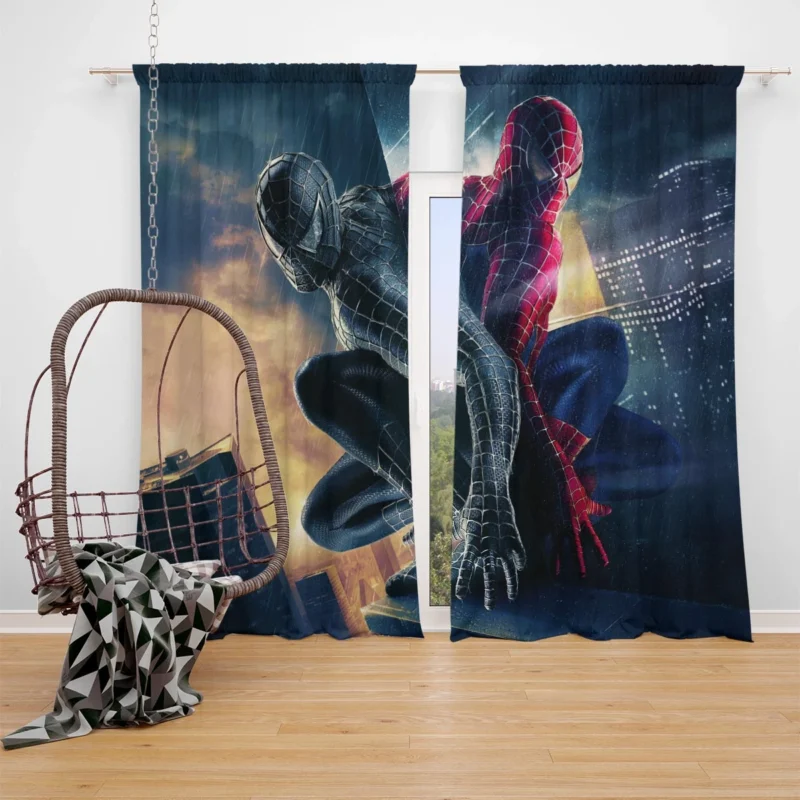 The Amazing Spider-Man: A Hero Journey Window Curtain