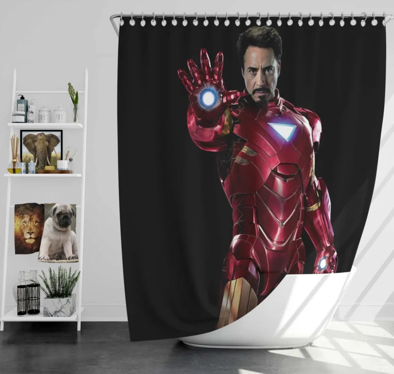 The Avengers Movie: Earth Mightiest Heroes Shower Curtain