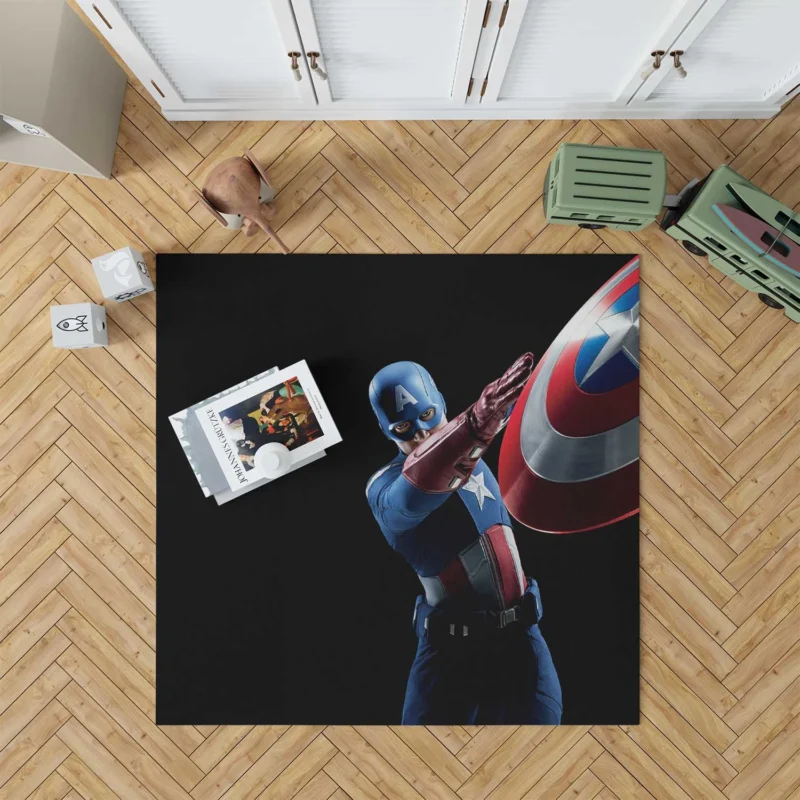 The Avengers Movie: Uniting Earth Mightiest Heroes Floor Rug