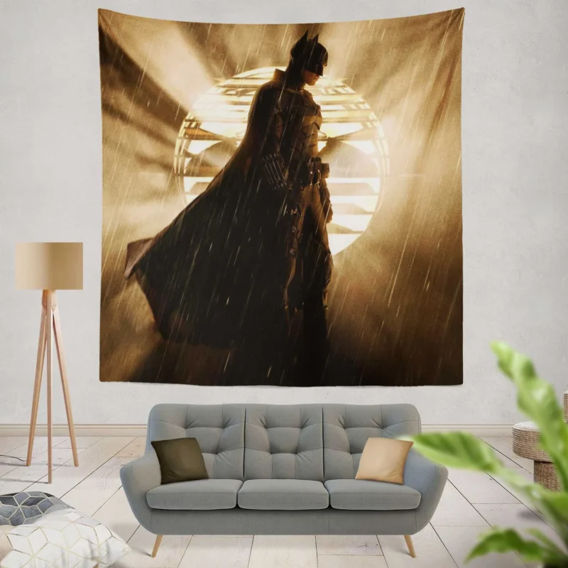 The Batman: A Dark and Gritty Reimagining  Wall Tapestry