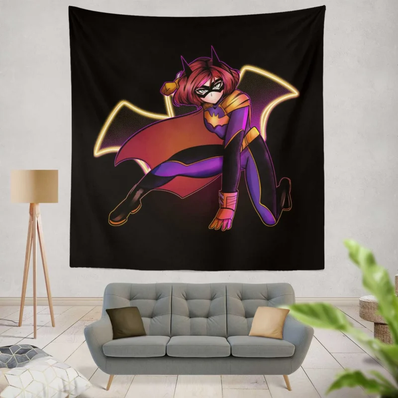 The Batman: Embracing the Shadows of Gotham  Wall Tapestry