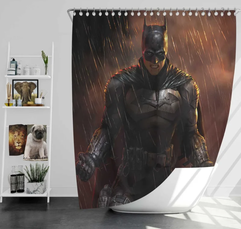 The Batman: Gotham Dark Protector Shower Curtain