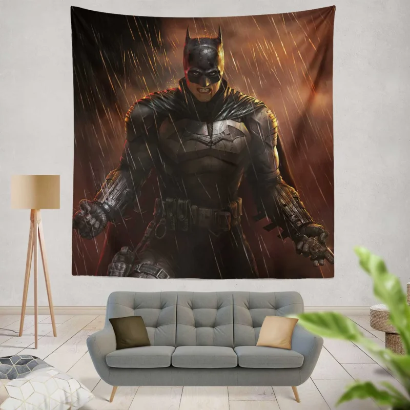 The Batman: Gotham Dark Protector  Wall Tapestry