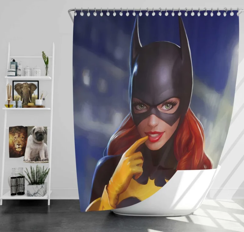 The Batman: Robert Pattinson Takes the Cape and Cowl Shower Curtain