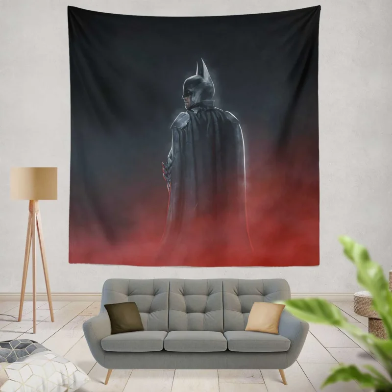 The Batman: Robert Pattinson Takes the Mantle  Wall Tapestry