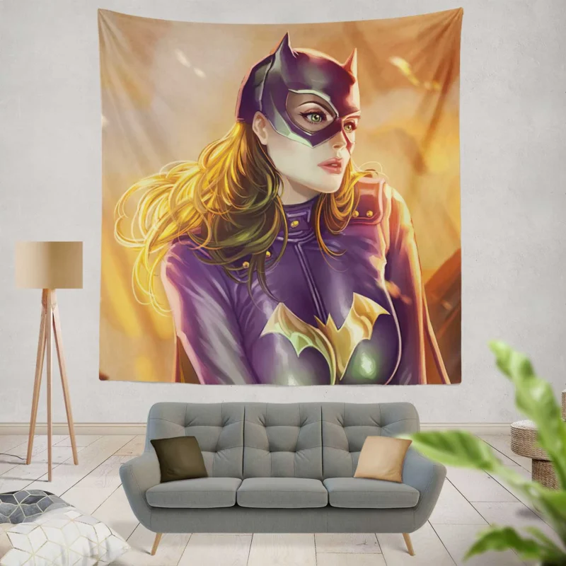 The Batman: Unmasking Gotham Dark Protector  Wall Tapestry