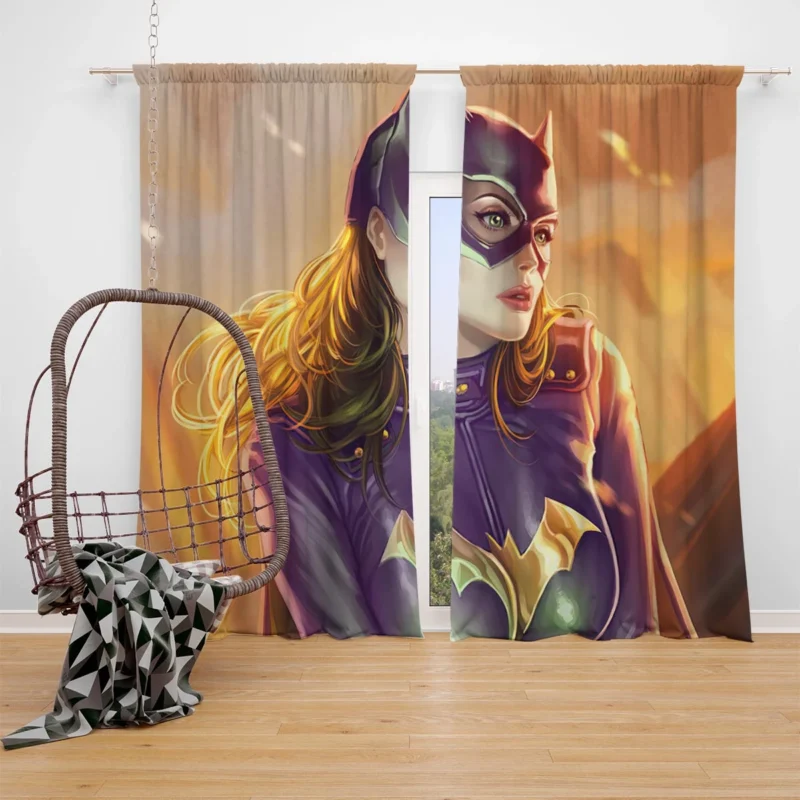 The Batman: Unmasking Gotham Dark Protector Window Curtain
