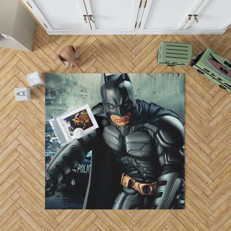 The Dark Knight: A Cinematic Masterpiece Floor Rug