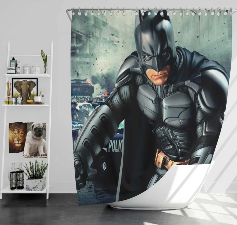 The Dark Knight: A Cinematic Masterpiece Shower Curtain