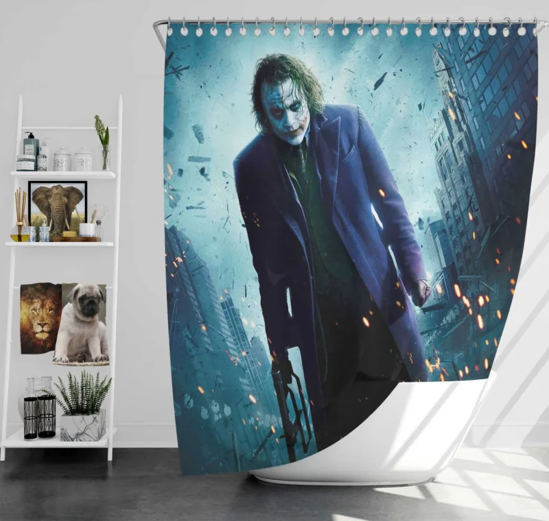 The Dark Knight Joker Returns Shower Curtain