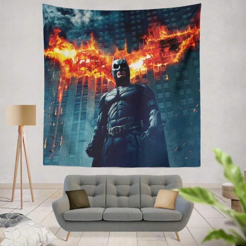 The Dark Knight Returns: Batman Epic Journey  Wall Tapestry