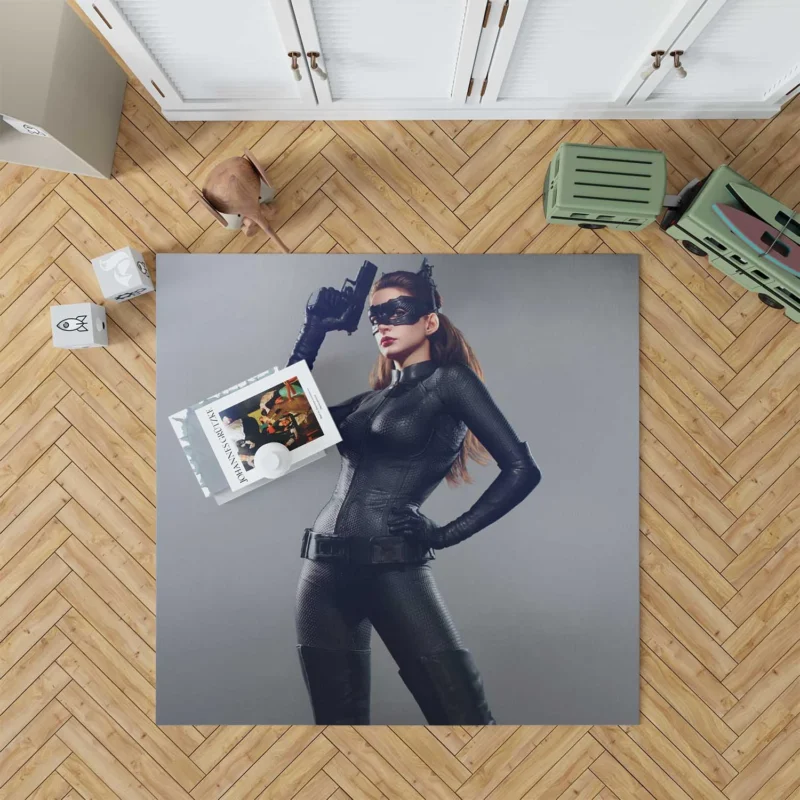 The Dark Knight Rises: Anne Hathaway Catwoman Floor Rug