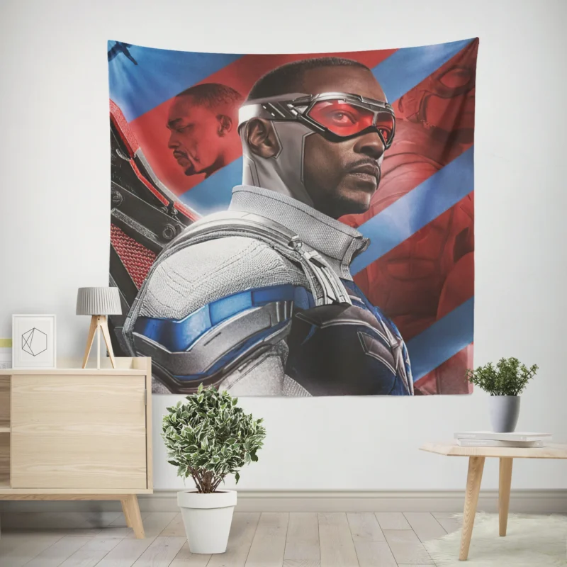 The Falcon and the Winter Soldier: A Dynamic Duo  Wall Tapestry