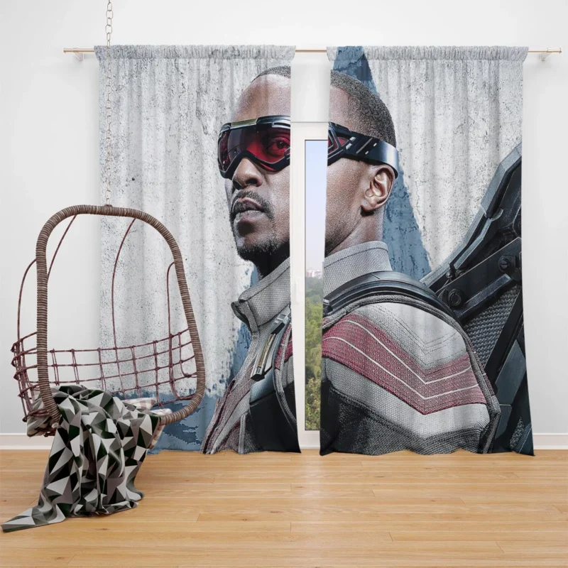 The Falcon and the Winter Soldier: A Marvel Series Window Curtain