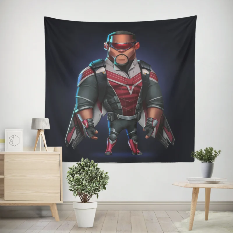 The Falcon and the Winter Soldier: Action-Packed Series  Wall Tapestry