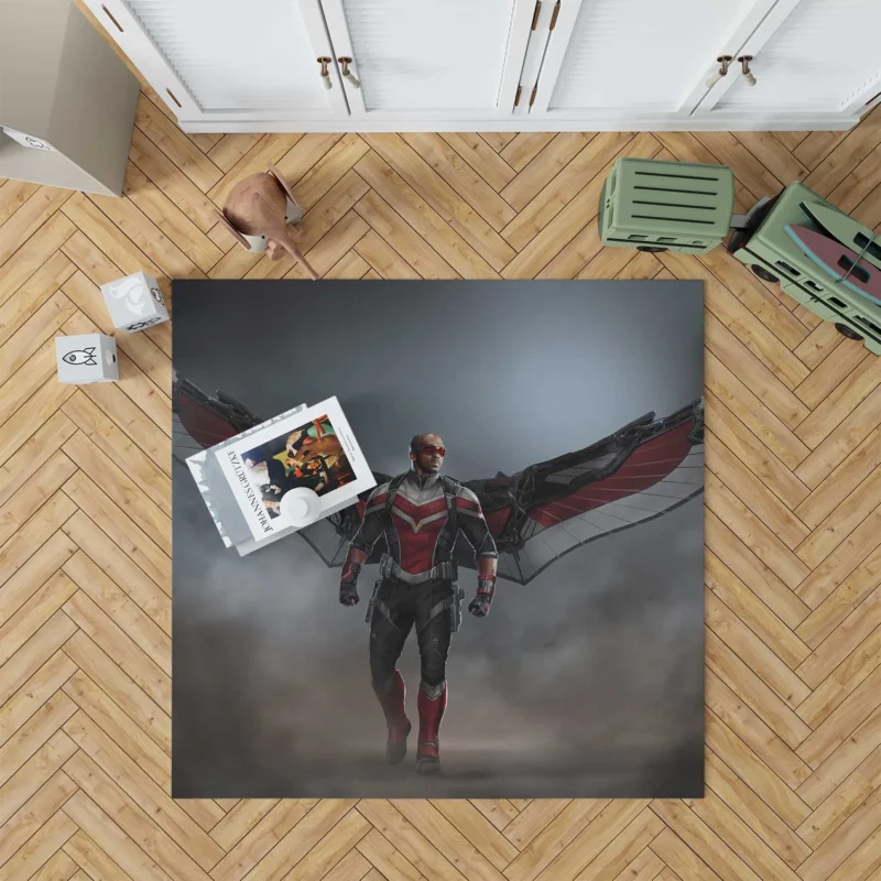 The Falcon and the Winter Soldier: Winged Adventures Floor Rug