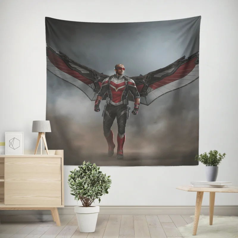 The Falcon and the Winter Soldier: Winged Adventures  Wall Tapestry