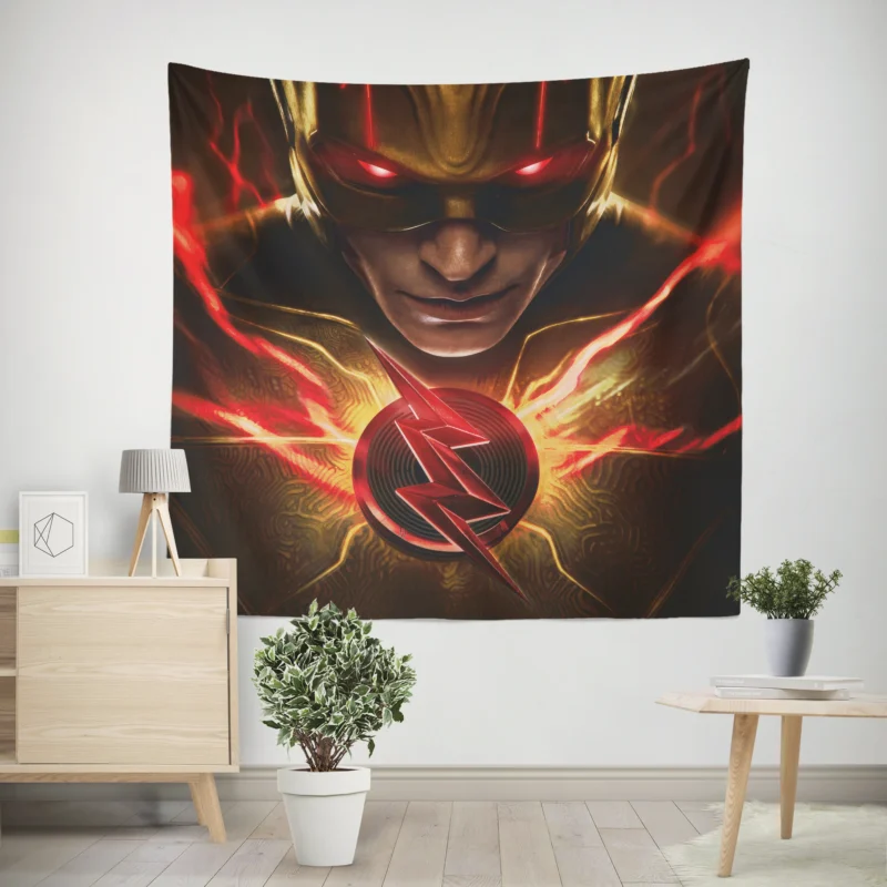 The Flash (2023): Upcoming Scarlet Speedster Film  Wall Tapestry
