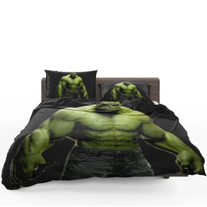 The Green Marvel Hero: Hulk Bedding Set