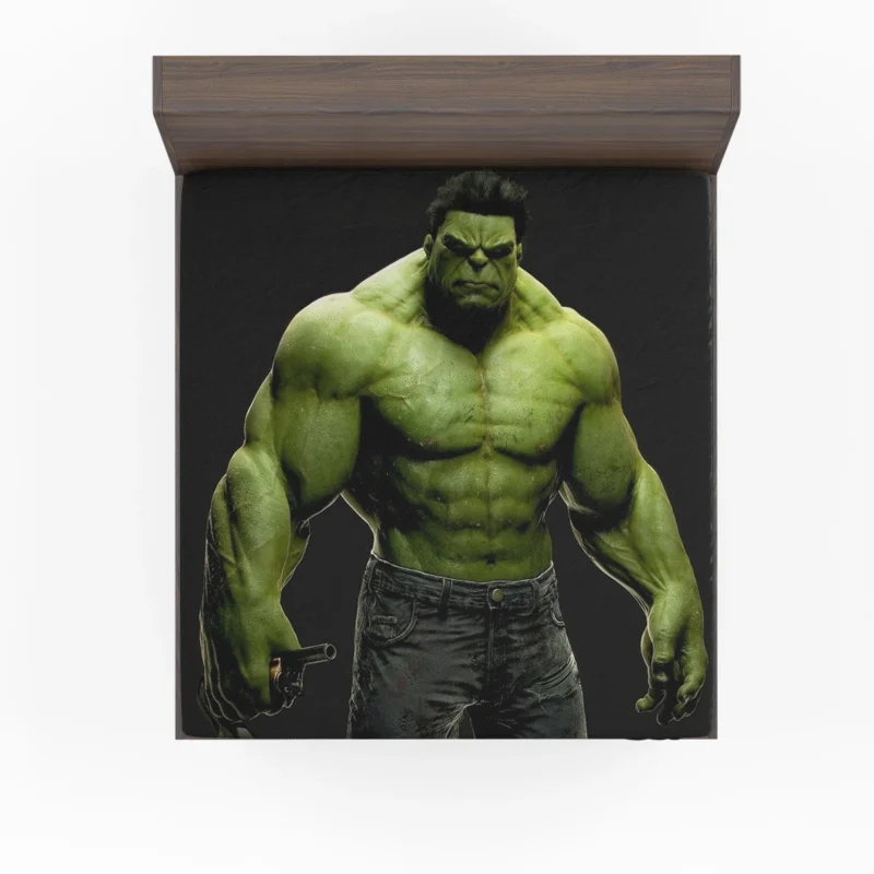 The Green Marvel Hero: Hulk Fitted Sheet