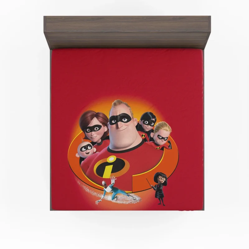 The Incredibles: Disney Superhero Team Fitted Sheet