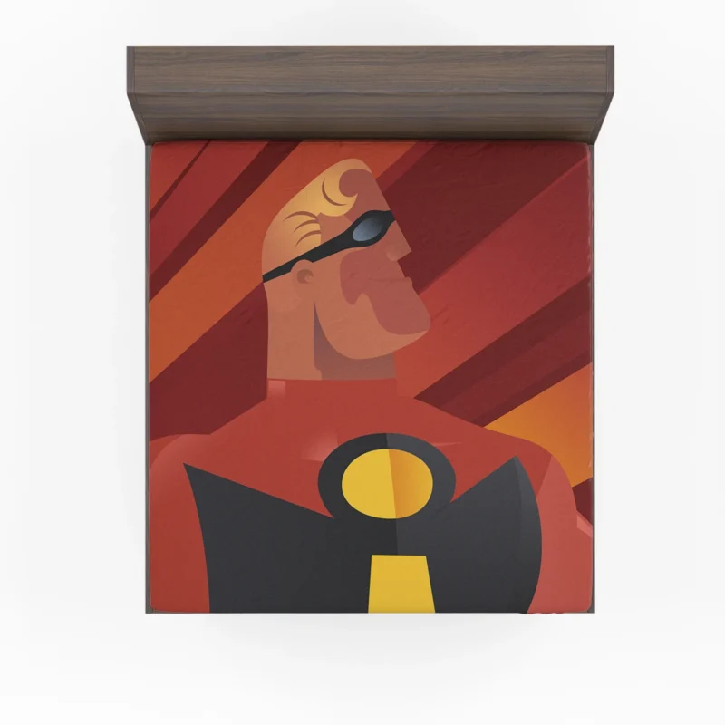 The Incredibles: Pixar Superhero Family Fitted Sheet
