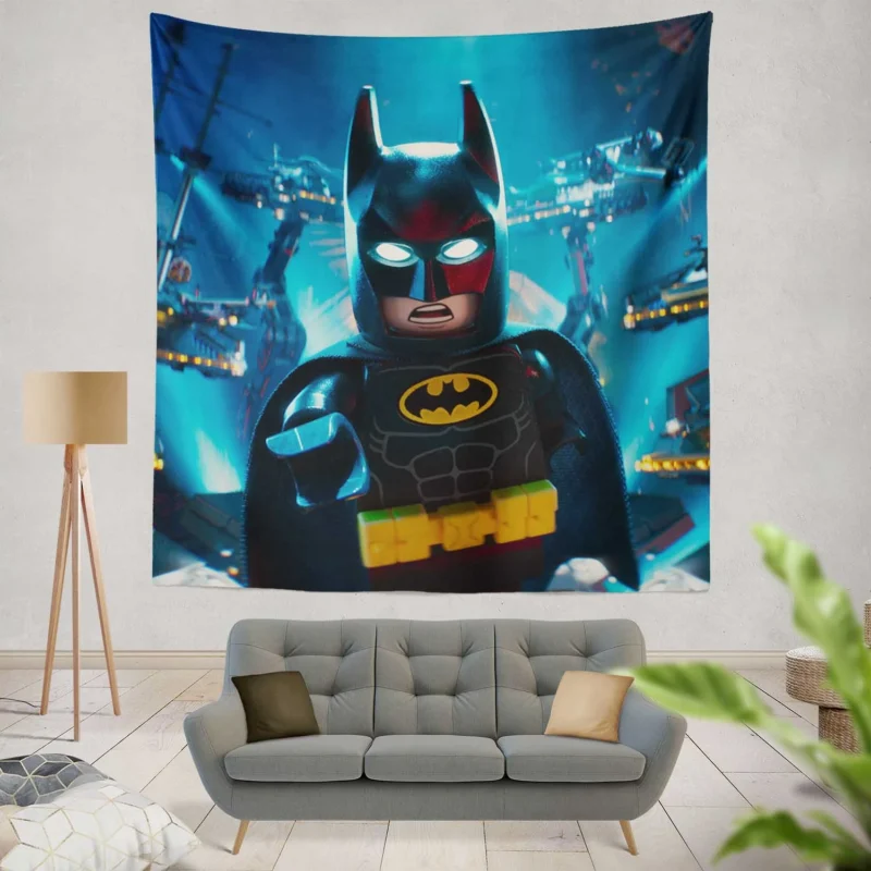 The Lego Batman Movie: Building Blocks of Fun  Wall Tapestry