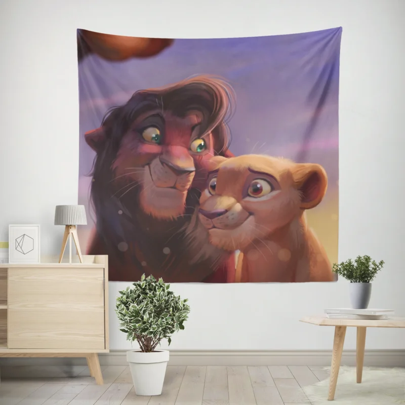 The Lion King 2: Simba Pride - A Lion Legacy  Wall Tapestry