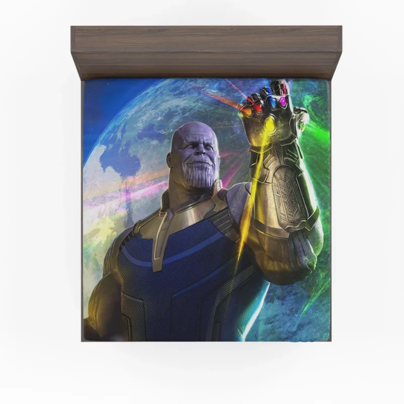 The Mighty Thanos in Avengers: Infinity War Fitted Sheet