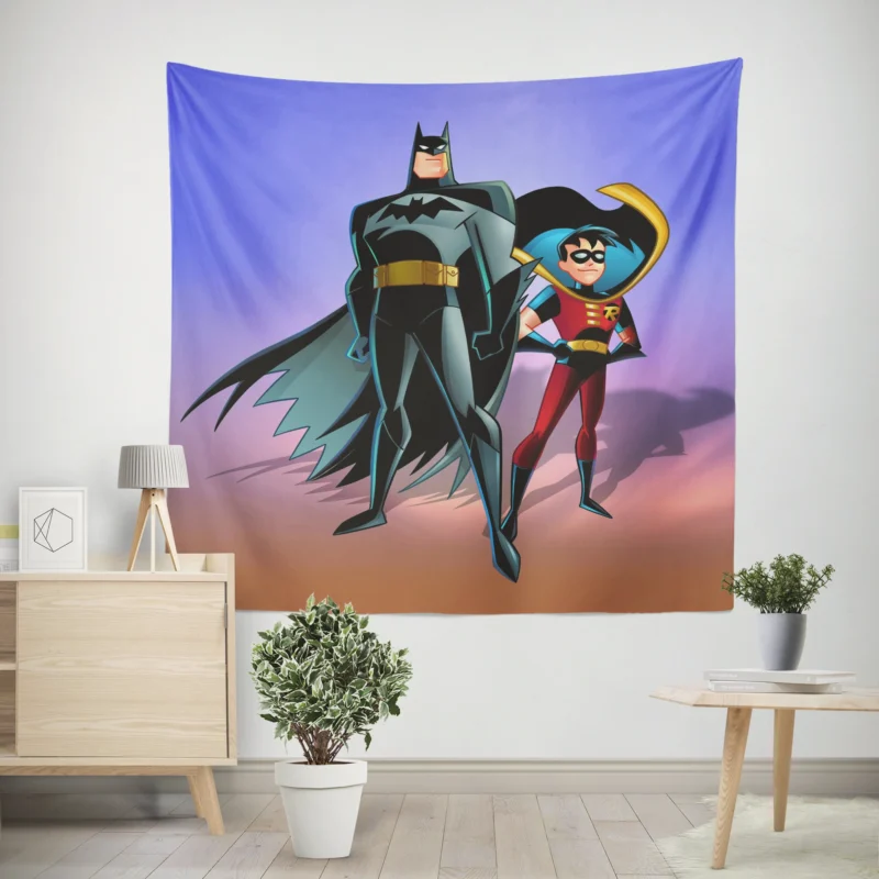 The New Batman Adventures: Robin Animated Adventures  Wall Tapestry