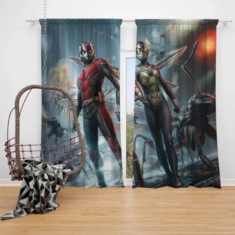 The Wasp: Marvel Heroine Window Curtain