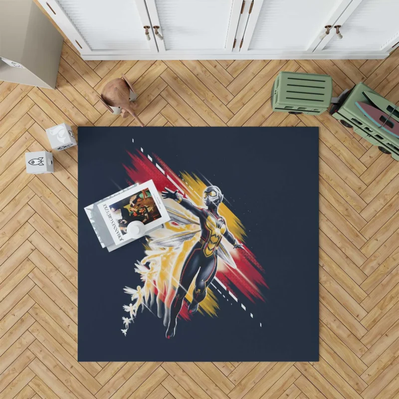 The Wasp in Ant-Man and the Wasp Floor Rug
